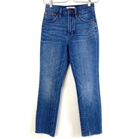 MADEWELL The Perfect Vintage Jeans Comfort Stretch Edition Size 24 Style #J8861 - Picture 2 of 11